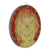 Setzen Sie ihr Gesicht auf Sie Dartboard Schablone Dartscheibe (Vorderseite Links)