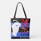 Setzen Sie Ihr Material in dieses ein Tasche (Rückseite)