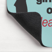 Setzen Sie Ihre großen Girl-Pants auf Mousepad (Ecke)