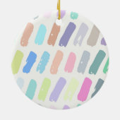 Setzen Sie Ihre positiven Pants auf Motivierend Zi Keramik Ornament (Hinten)