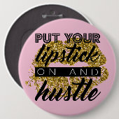 Setzen Sie Ihren Lippenstift an und drängen Sie Button (Vorne & Hinten)