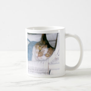Setzen Sie Ihren Namen auf Cassie die Katze Kaffeetasse