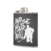 Setzen Sie Ihren Willen ein (Hockey) Flachmann (Links)