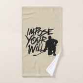 Setzen Sie Ihren Willen (Hockey) Badhandtuch Set (Handtuch)