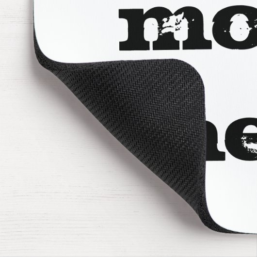 Setzen Sie Maus hier Mousepad (Ecke)