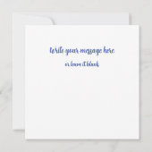 Setzen Sie mein Gesicht in das Bild, Hasen und Kin Karte (Rückseite)