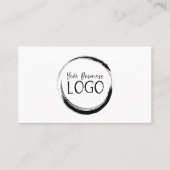 Setzen Sie mein Logo auf Visitenkarte (Vorderseite)