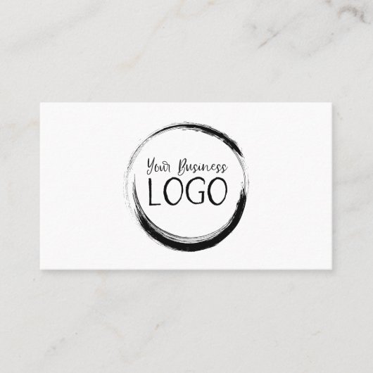 Setzen Sie mein Logo auf Visitenkarte (Vorderseite)