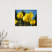 Setzen Sie meine Hände nach Ihnen, um Sie zu Poster (Küche)