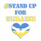 # Setzen Sie sich für die Aufkleber zur Unterstütz (Vorderseite)