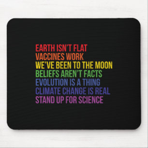 Setzen Sie sich für die Wissenschaft ein, dass die Mousepad