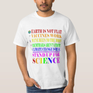 Setzen Sie sich für die Wissenschaft ein T-Shirt