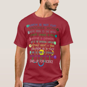 Setzen Sie sich für Science Cool Pro Science Grap T-Shirt