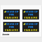 # Setzen Sie sich für ukrainische Sticker ukrainis (Blatt)