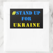 # Setzen Sie sich für ukrainische Sticker ukrainis (Tasche)
