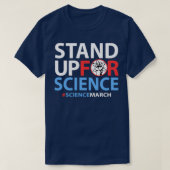 Setzen Sie sich für Wissenschaft ein, nicht für St T-Shirt (Design vorne)