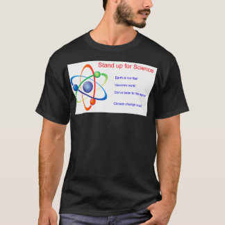 Setzen Sie sich für Wissenschaft ein T-Shirt