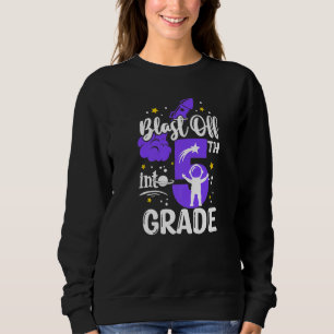 Setzen Sie sich in die 5. Klasse der Boys zurück Sweatshirt