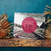 Setzen Sie sich nicht | Motivierend Angebot Fotoplatte (Seite)