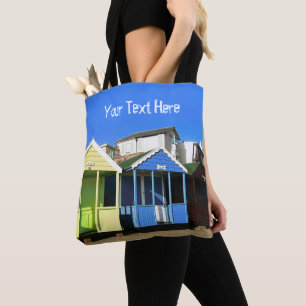 Setzen Sie Sommerküste-Foto der blauen Himmel der Tasche
