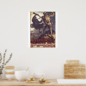 Setzen Sie Stärke in den letzten Schlag_Propaganda Poster (Küche)
