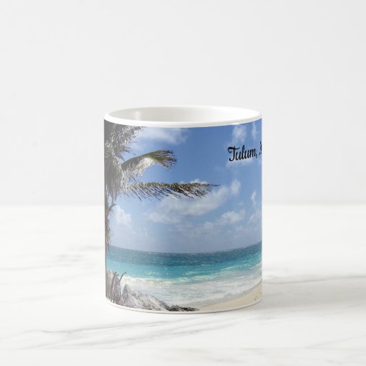 Setzen Sie Tulum, Mexiko - Sonne - Ferien - Tasse (Mittel)