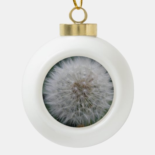 Setzende Blume Dandelion Ball Ornament (Vorderseite)