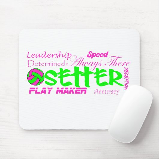 Setzer-Merkmale Mousepad (Mit Mouse)