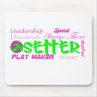 Setzer-Merkmale Mousepad