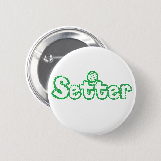 Setzer-Volleyball Button (Vorne & Hinten)