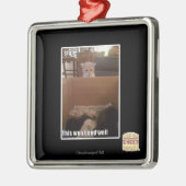 Seuche Ornament Aus Metall (Links)