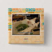 Seufzer. Iz bohrte Button (Vorderseite)