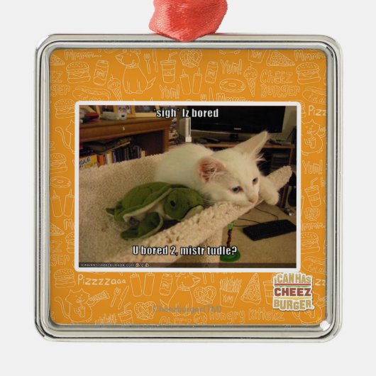 Seufzer. Iz bohrte Silbernes Ornament (Vorne)