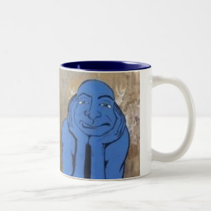 SEUFZER ZWEIFARBIGE TASSE