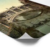 Seufzerbrücke, Cambridge, England Vintag Fotoc Poster (Ecke)