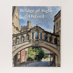 Seufzerbrücke in Oxford Akrylgemälde Puzzle