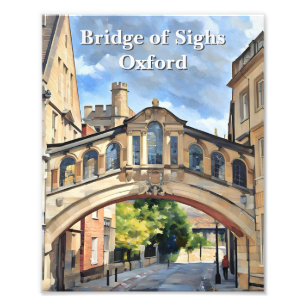 Seufzerbrücke in Oxford Fotodruck