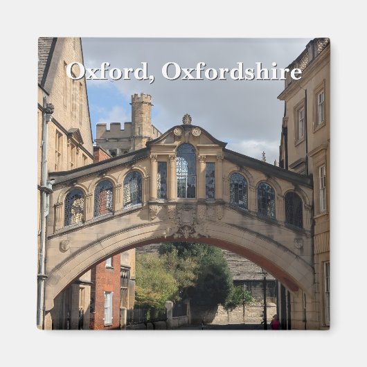 Seufzerbrücke in Oxford Magnet (Vorne)