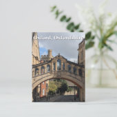 Seufzerbrücke in Oxford Postkarte (Stehend Vorderseite)