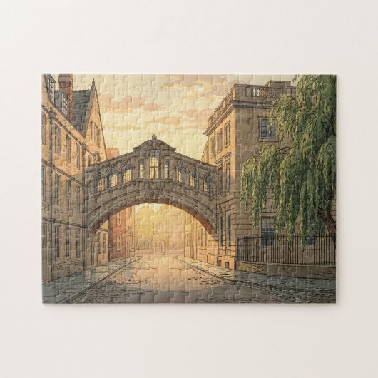 Seufzerbrücke in Oxford University Puzzle (Horizontal)