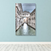 Seufzerbrücke in Venedig Italien Leinwanddruck (Insitu (Holzboden))