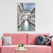 Seufzerbrücke in Venedig Italien Leinwanddruck (Insitu (Wohnzimmer))