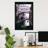 Seufzerbrücke Poster (Heimbüro)