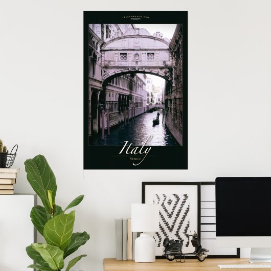 Seufzerbrücke Poster (Heimbüro)