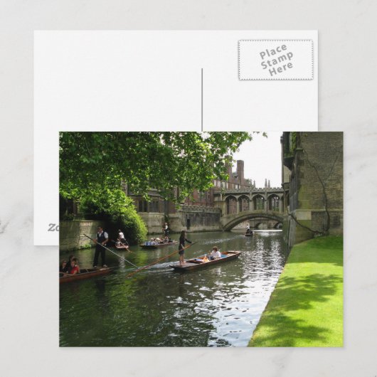 Seufzerbrücke Postkarte (Vorne/Hinten)