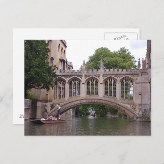 Seufzerbrücke Postkarte (Vorne/Hinten)