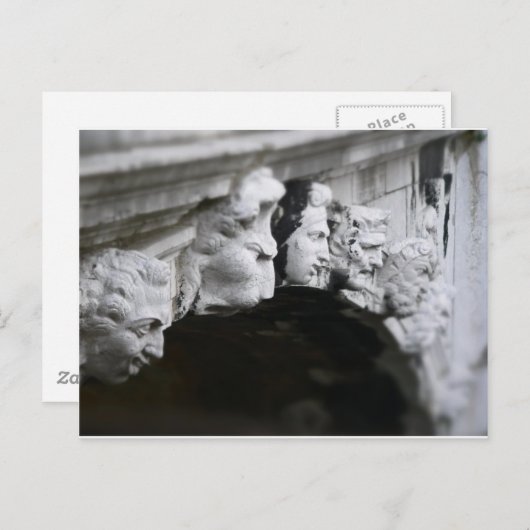 Seufzerbrücke Postkarte (Vorne/Hinten)