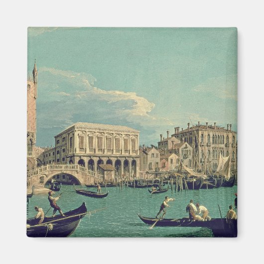 Seufzerbrücke, Venedig c.1740 Magnet (Vorne)