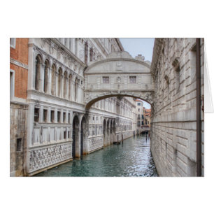 Seufzerbrücke Venedig Italien
