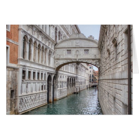 Seufzerbrücke Venedig Italien (Vorderseite (Horizontal))